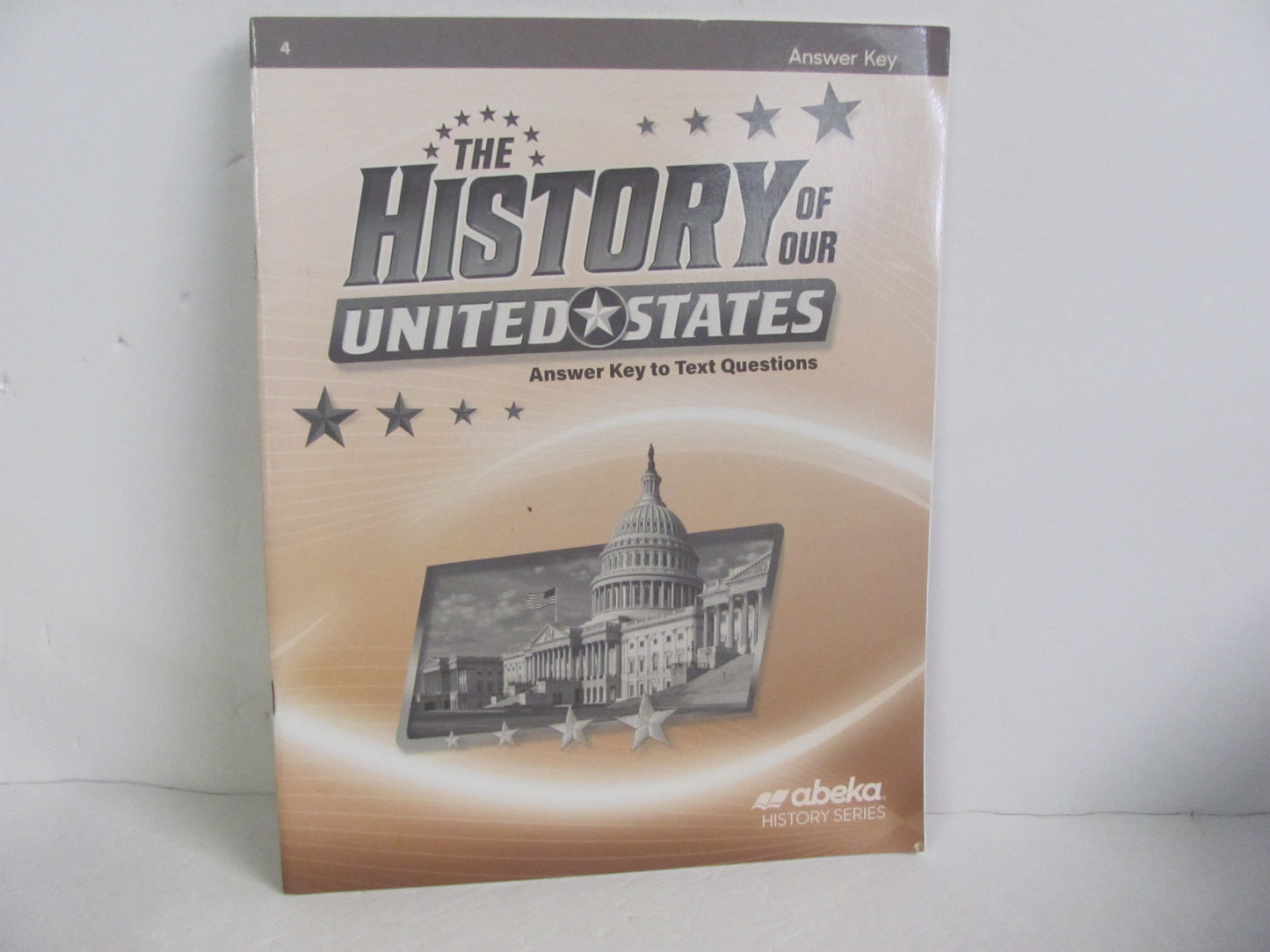 The History of Our United States Abeka Answer Key  Pre-Owned History Textbooks