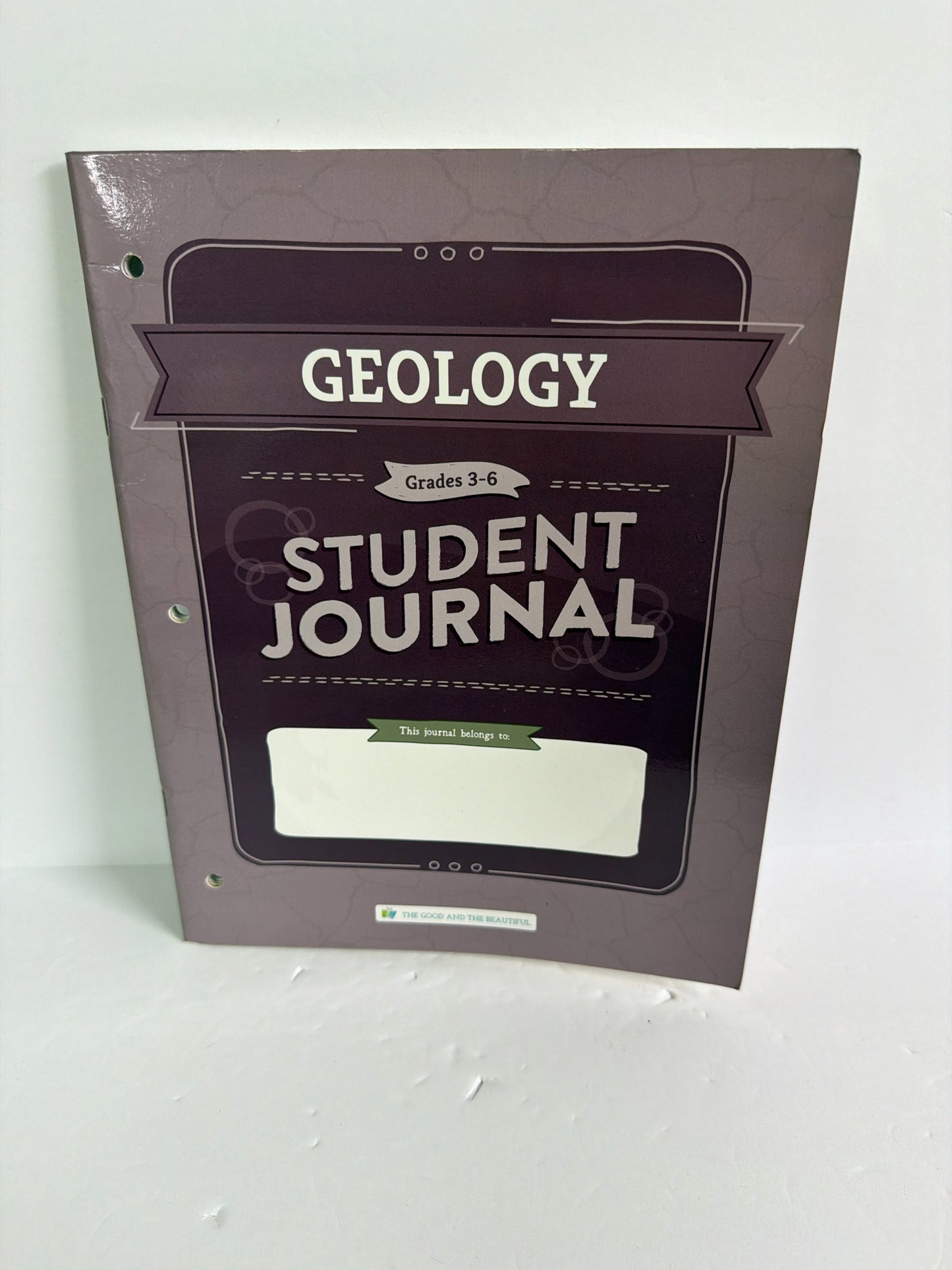 Geology The Good and the Beautiful Student Journal  Pre-Owned Science Textbooks