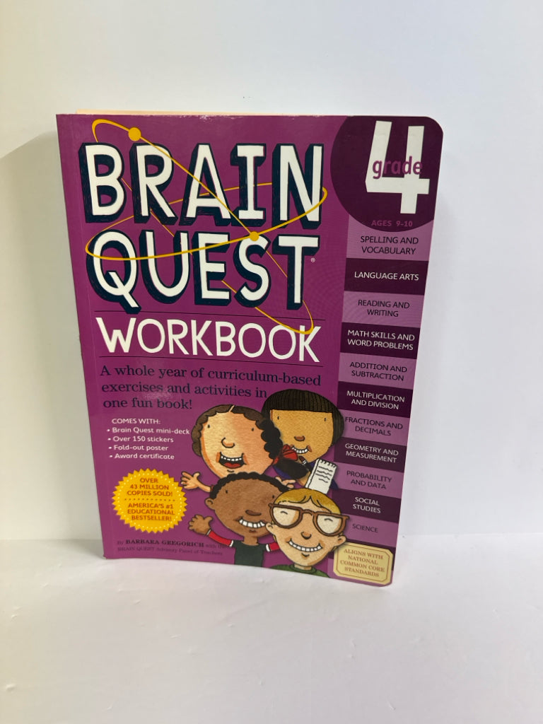 Brain Quest Workman Workbook  Pre-Owned Supplemental Study