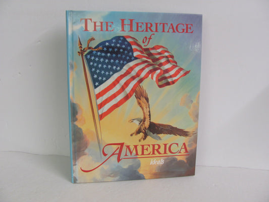 The Heritage of America Ideals Pre-Owned American History Books