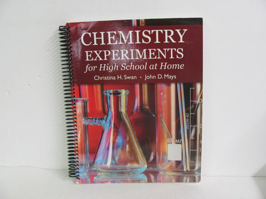 Chemistry Experiments for High Scho Novare Pre-Owned Mays Science Textbooks
