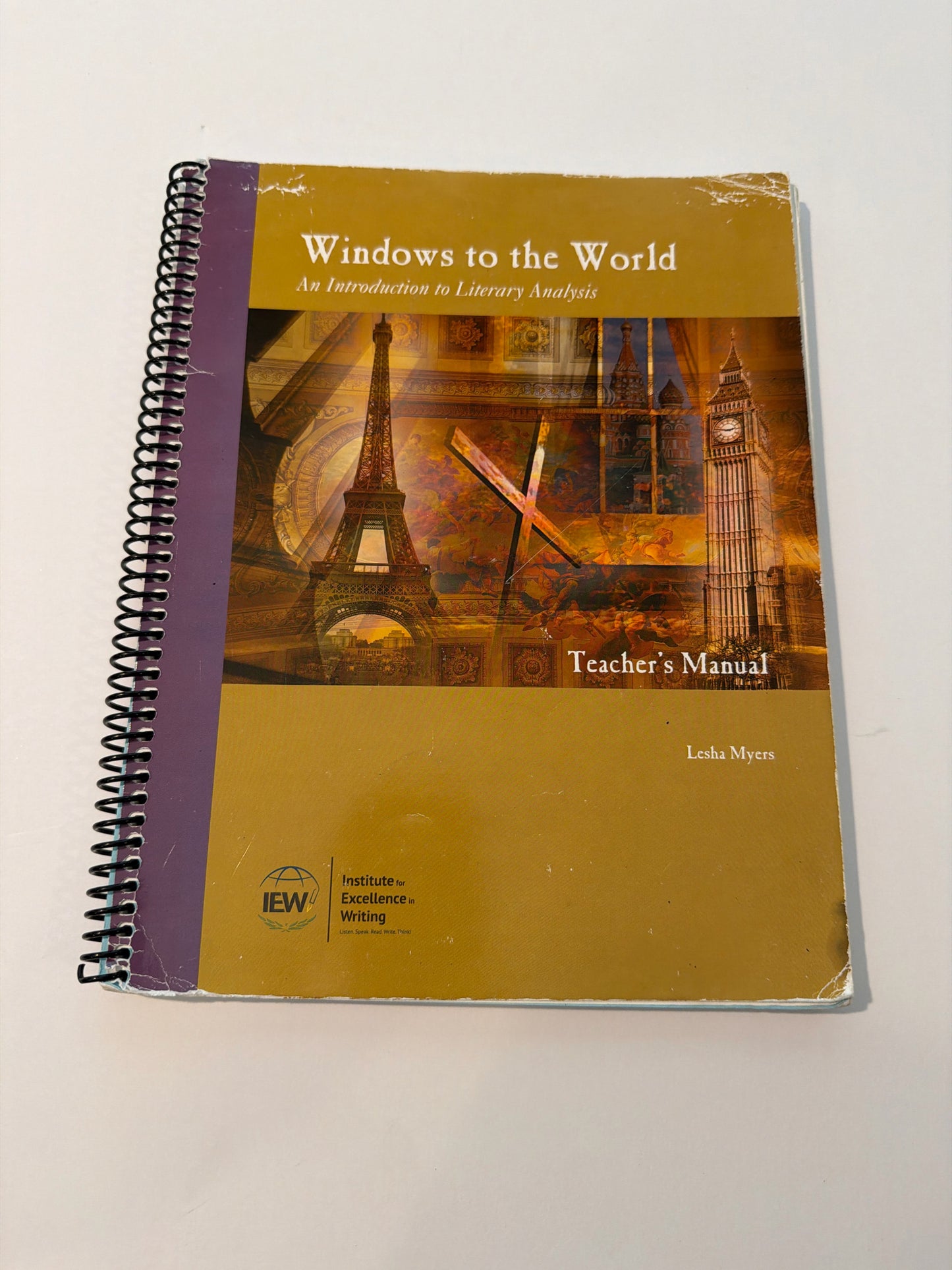 Windows to the World IEW Teacher Manual  Pre-Owned Myers Writing Books