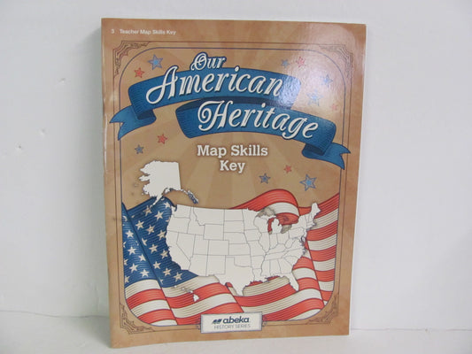 Our American Heritage Abeka Map Key Pre-Owned 3rd Grade History Textbooks