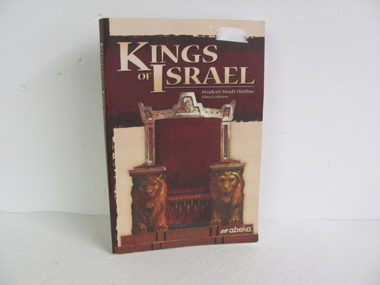 Kings of Israel Abeka Student Book Pre-Owned 9th Grade Bible Textbooks