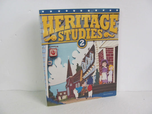 Heritage Studies 2 BJU Press Student Book Pre-Owned 2nd Grade History Textbooks