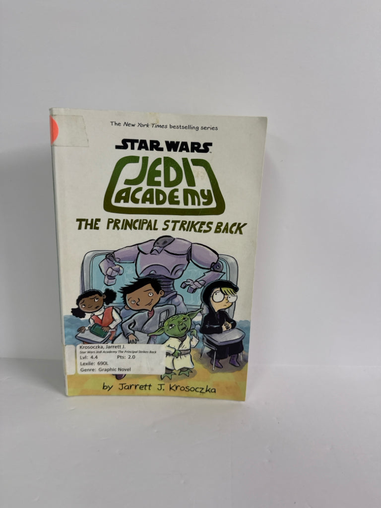 The Principal Strikes Back Jarrett J. Krosoczka Scholastic Juvenile Books