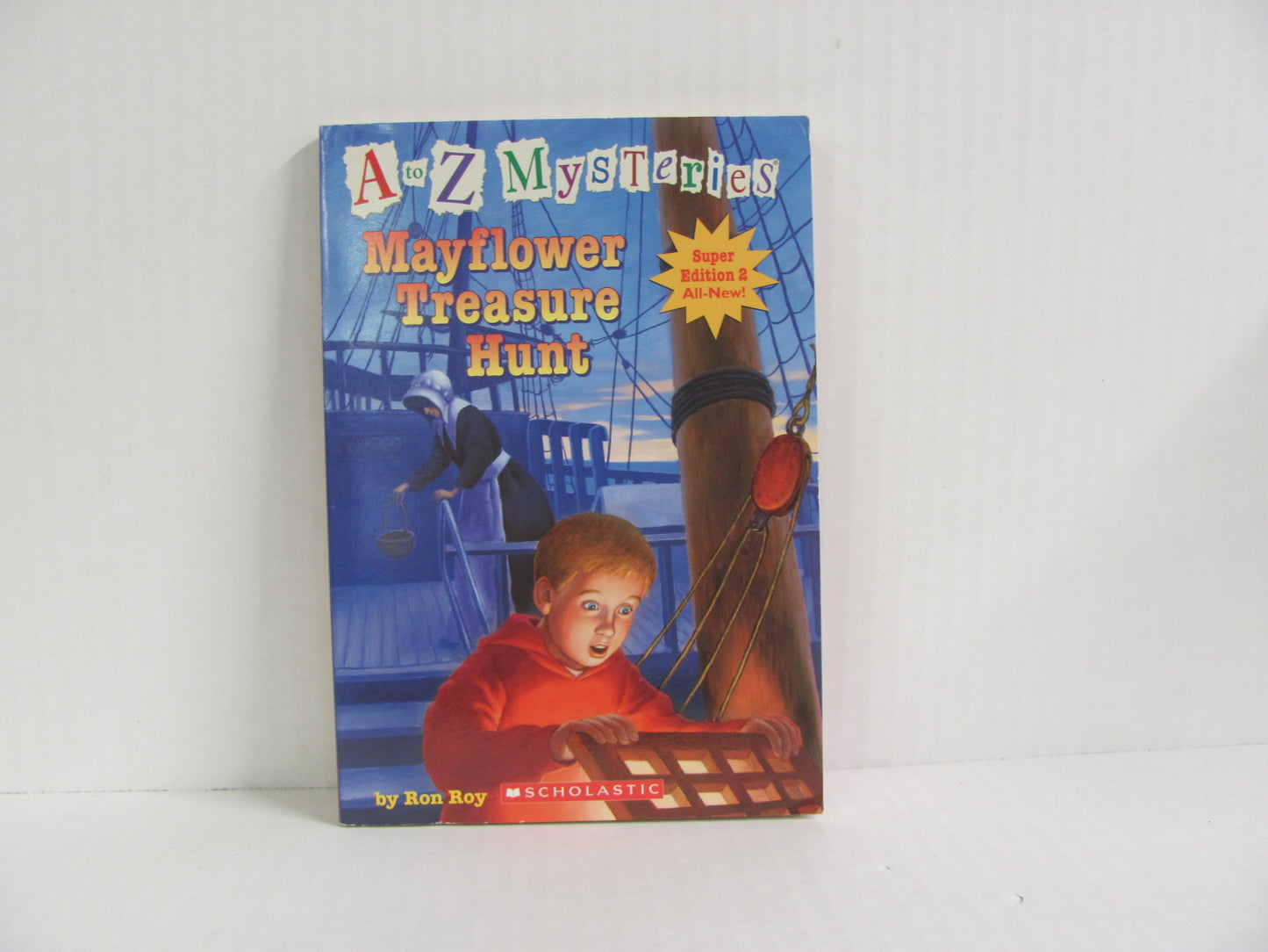 Mayflower Treasure Hunt Scholastic Pre-Owned Ron Roy Elementary Children's Books