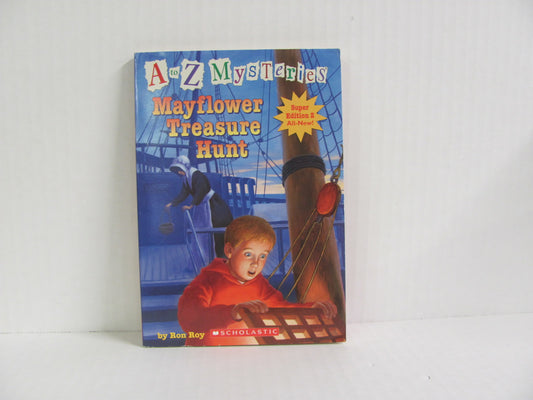 Mayflower Treasure Hunt Scholastic Pre-Owned Ron Roy Elementary Children's Books