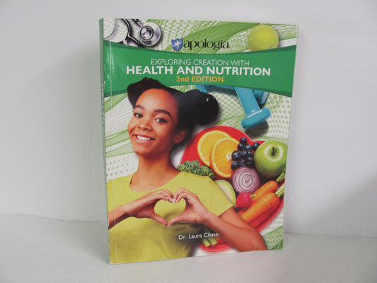 Health and Nutrition Apologia Student Book Pre-Owned Chase Health Books
