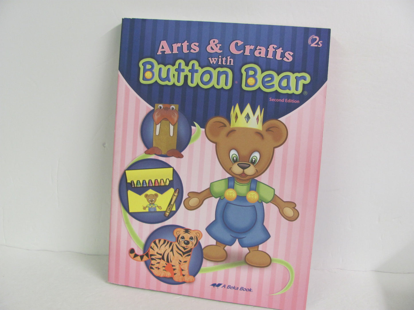 Arts & Crafts with Button Bear Abeka Student Book Pre-Owned Preschool Art Books
