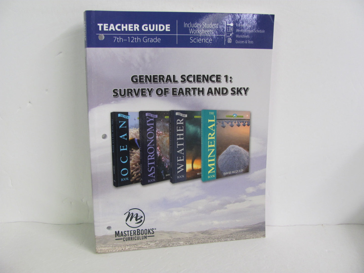 General Science Master Books Teacher Guide  Pre-Owned Science Textbooks