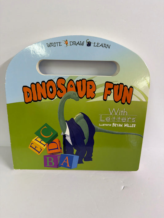 Dinosaur Fun with Letters Master Books Student Book Pre-Owned Language Textbooks