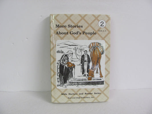 More Stories About God's Peopl Rod & Staff 2nd Grade Reading Textbooks