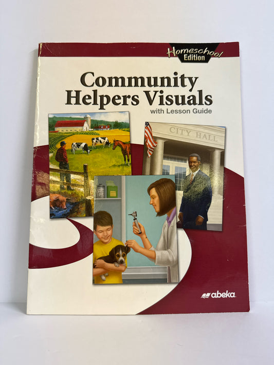 Community Helpers Visuals Abeka Homeschool Edition  Used History Textbooks