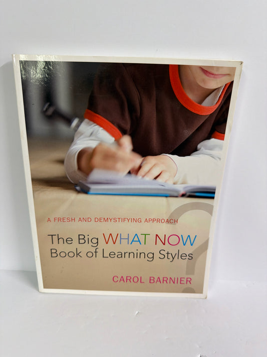 The Big What Now Book Emerald Books Pre-Owned Carol Barnier Educator Resources
