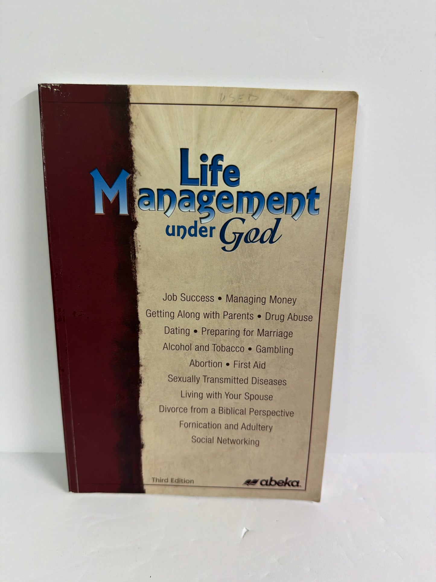 Life Management Under God Abeka Pre-Owned 11th Grade Bible Textbooks