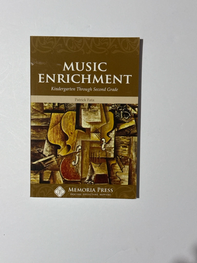 Music Enrichment Memoria Press Guide  Pre-Owned Elementary Memoria Press