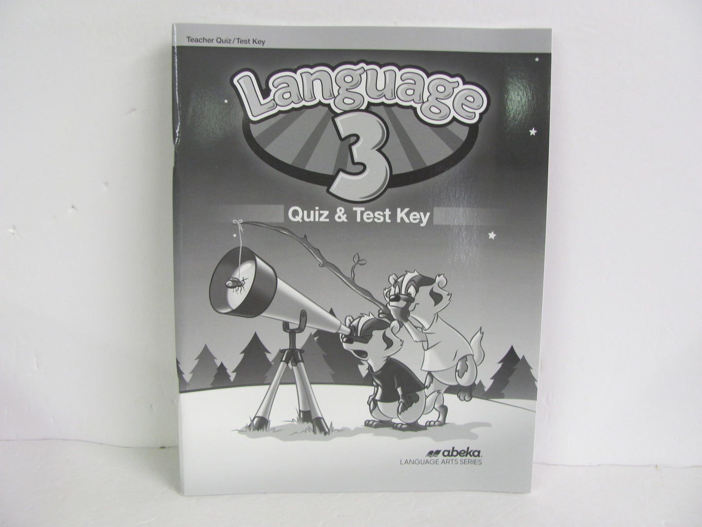 Language 3 Abeka Quiz/Test Key  Pre-Owned 3rd Grade Language Textbooks