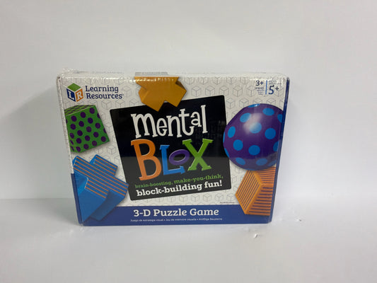 Mental Blox Learning Resources New Games/Puzzles