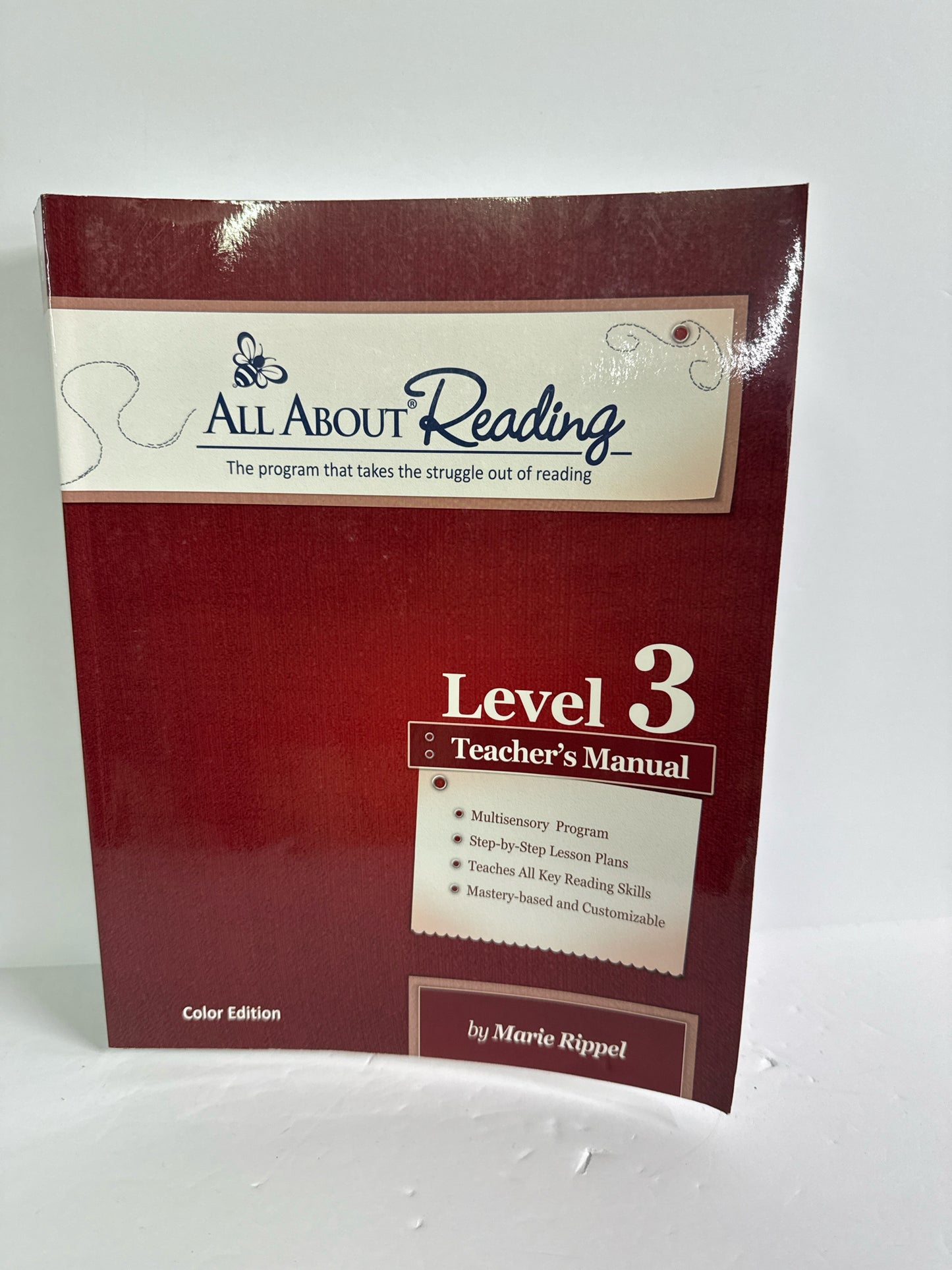 All About Reading Level 3 All About Reading Marie Rippel Reading Textbooks