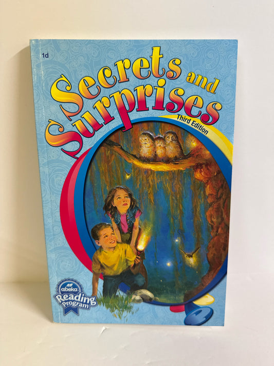 Secrets and Surprises Abeka Reader  Pre-Owned 1st Grade Reading Textbooks