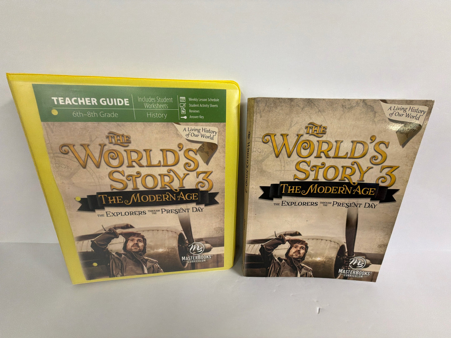 The World's Story 3 Master Books New Angela O'Dell History Textbooks
