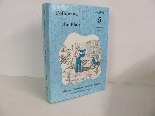 Following the Plan Rod & Staff Teacher Manual  Pre-Owned Language Textbooks