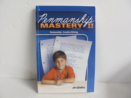 Penmanship Mastery II Abeka Student Book Pre-Owned 5th Grade Penmanship Books
