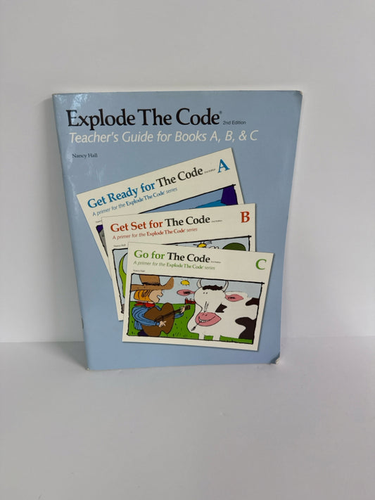 Explode the Code Educators Publishing Service Nancy Hall Language Textbooks