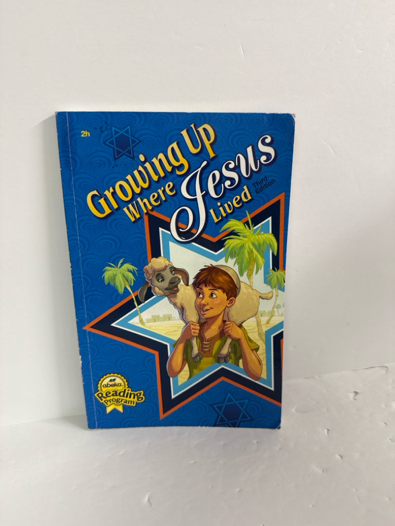 Growing Up Where Jesus Lived Abeka Reader Pre-Owned 2nd Grade Reading Textbooks