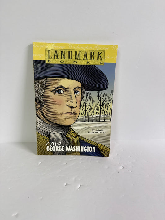 Meet George Washington Random House Pre-Owned Joan Heilbroner Nonfiction