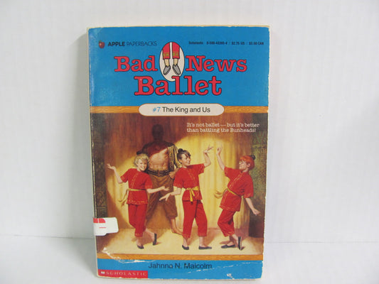 The King and Us Scholastic Reader  Pre-Owned Jahnna N. Malcolm Fiction Books
