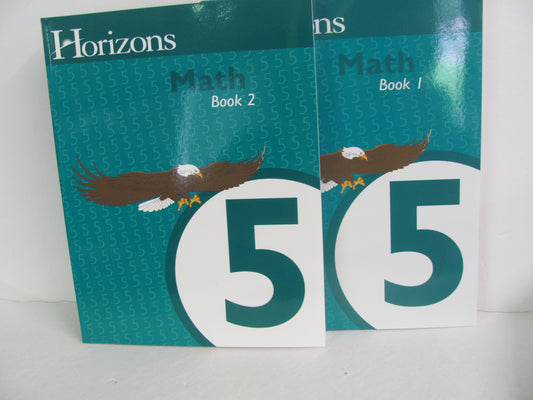 Math 5 Horizons Set  Pre-Owned 5th Grade Mathematics Textbooks