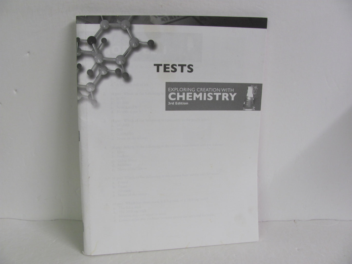 Chemistry Apologia Tests  Pre-Owned High School Science Textbooks