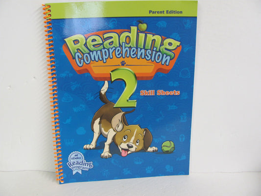 Reading Comprehension Abeka Parent Edition  Pre-Owned Reading Textbooks
