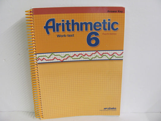 Arithmetic 6 Abeka Answer Key  Pre-Owned 6th Grade Mathematics Textbooks