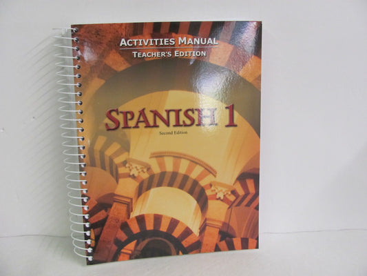 Spanish 1 BJU Press Activity Key Pre-Owned High School Spanish Books