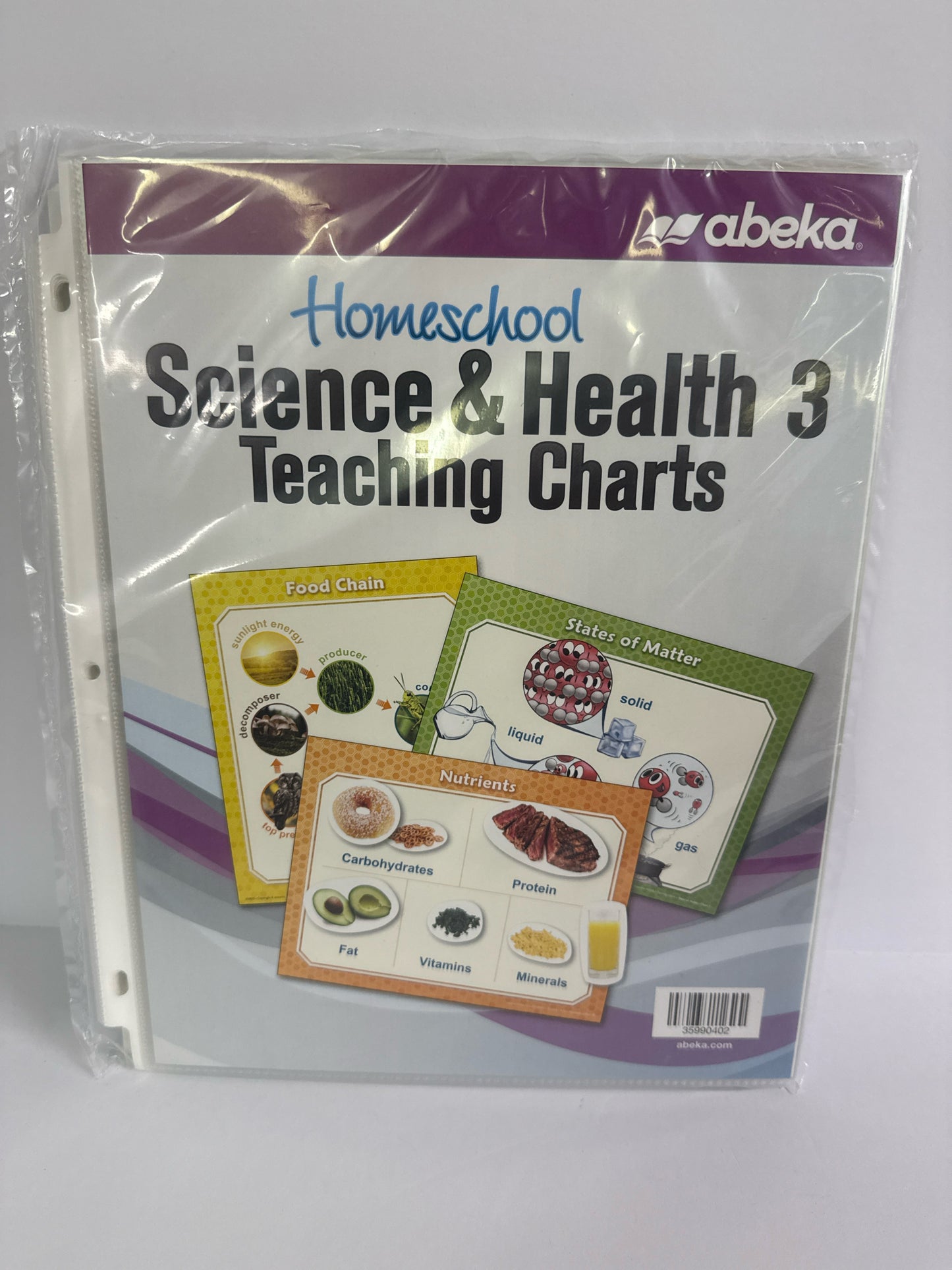 Science & Health 3 Abeka Teaching Charts  Pre Owned 3rd Grade Science Textbooks