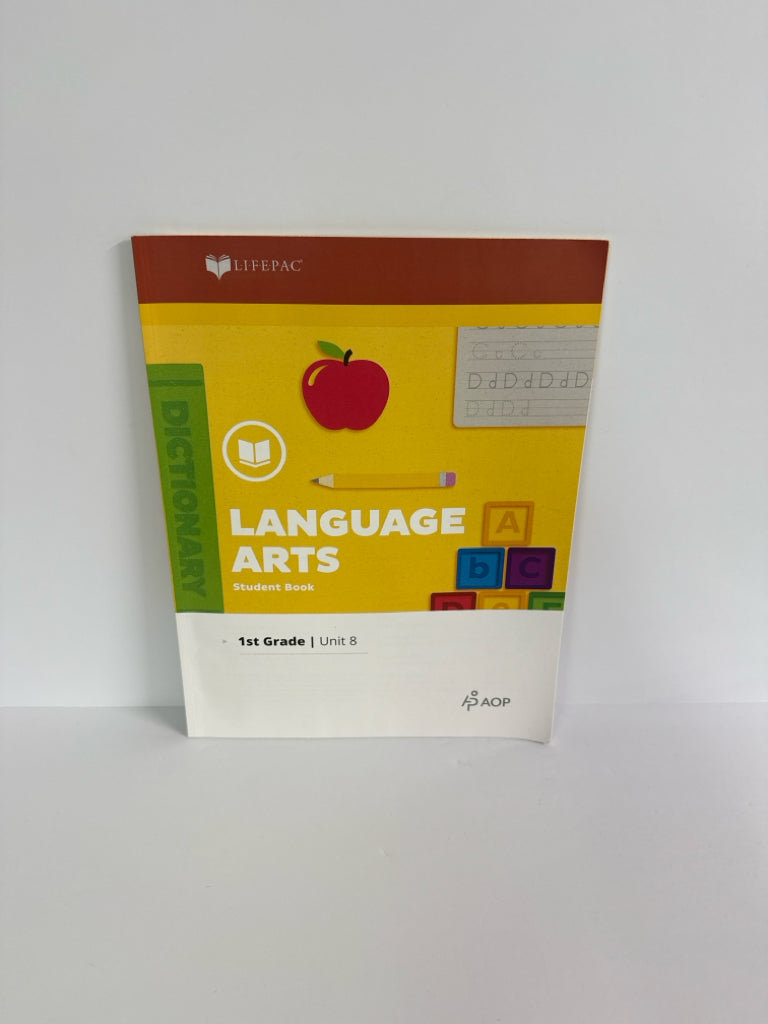 Language Arts Alpha Omega Lifepac Pre-Owned 1st Grade Language Textbooks