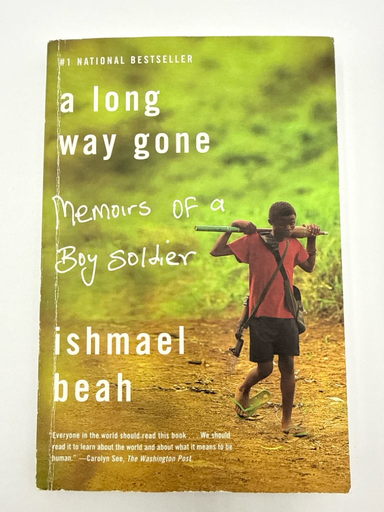 A Long Way Gone Farrar Straus Pre-Owned Ishmael Beah High School Nonfiction