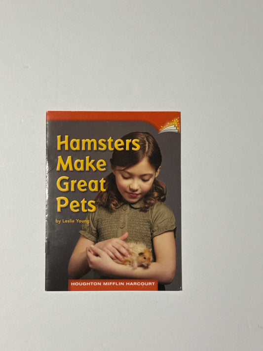 Hamsters Make Great Pets Houghton Mifflin Reader Pre-Owned Reading Textbooks