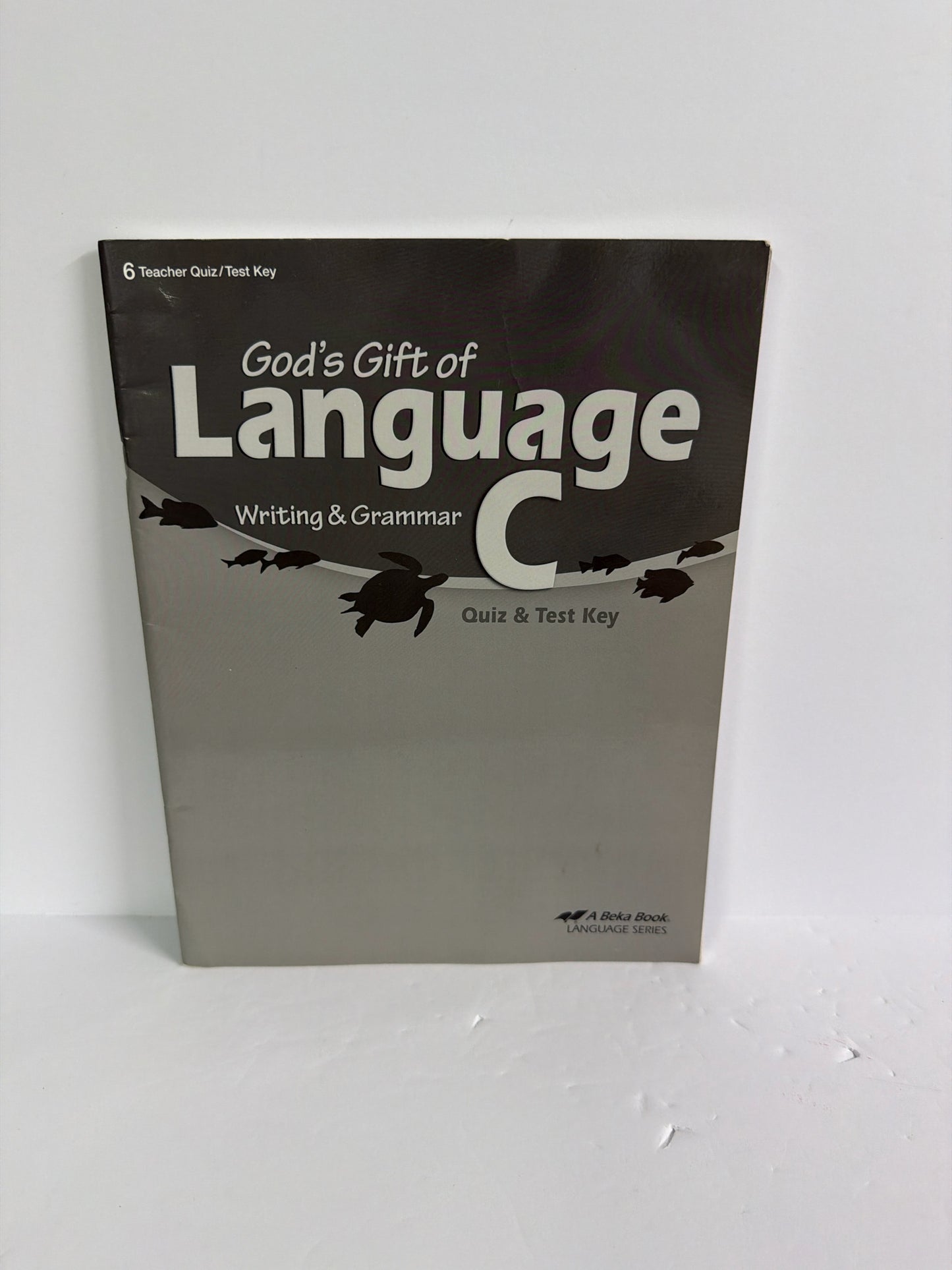 God's Gift of Language C Abeka Teacher Copy  Pre-Owned Language Textbooks