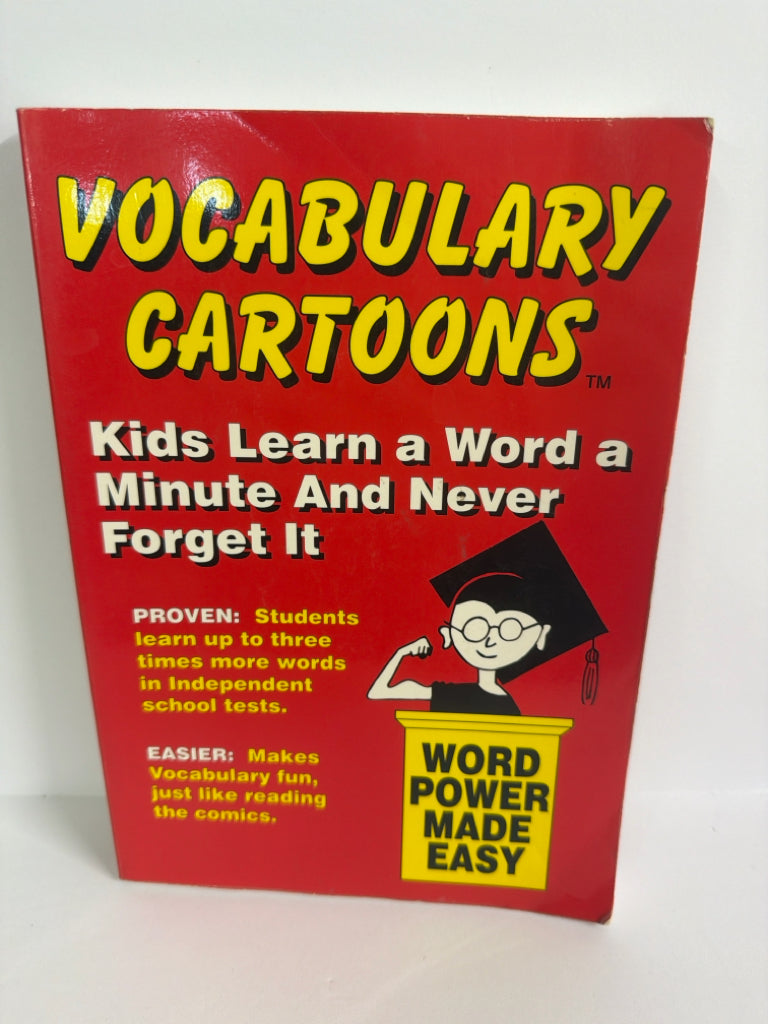 Vocabulary Cartoons New Monic Pre-Owned Language Textbooks