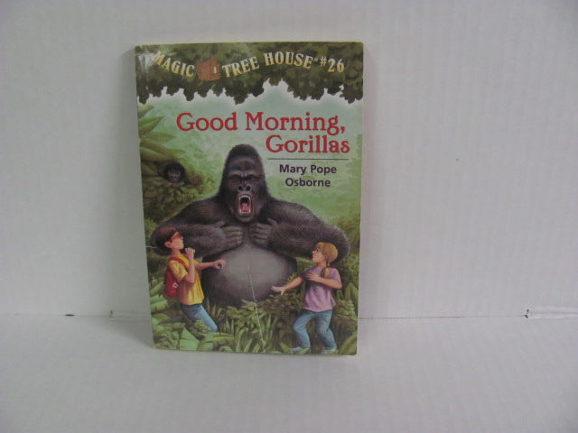 Good Morning Gorillas Random House Reader  Pre-Owned The Magic Tree House