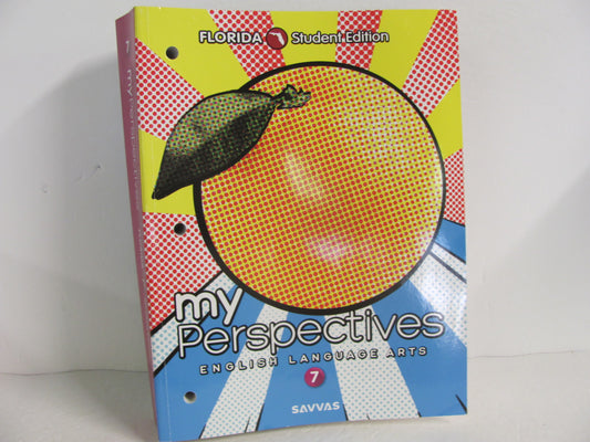 My Perspectives SAVVAS Student Book Pre-Owned 7th Grade Language Textbooks