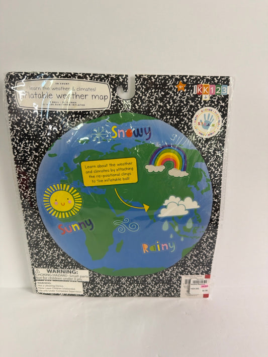 Inflatable Weather Map Pre-Owned Elementary Weather/Seasons