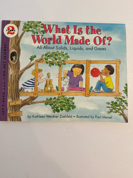 What is the World Made Of? Harper Collins Pre-Owned Elementary Science Textbooks