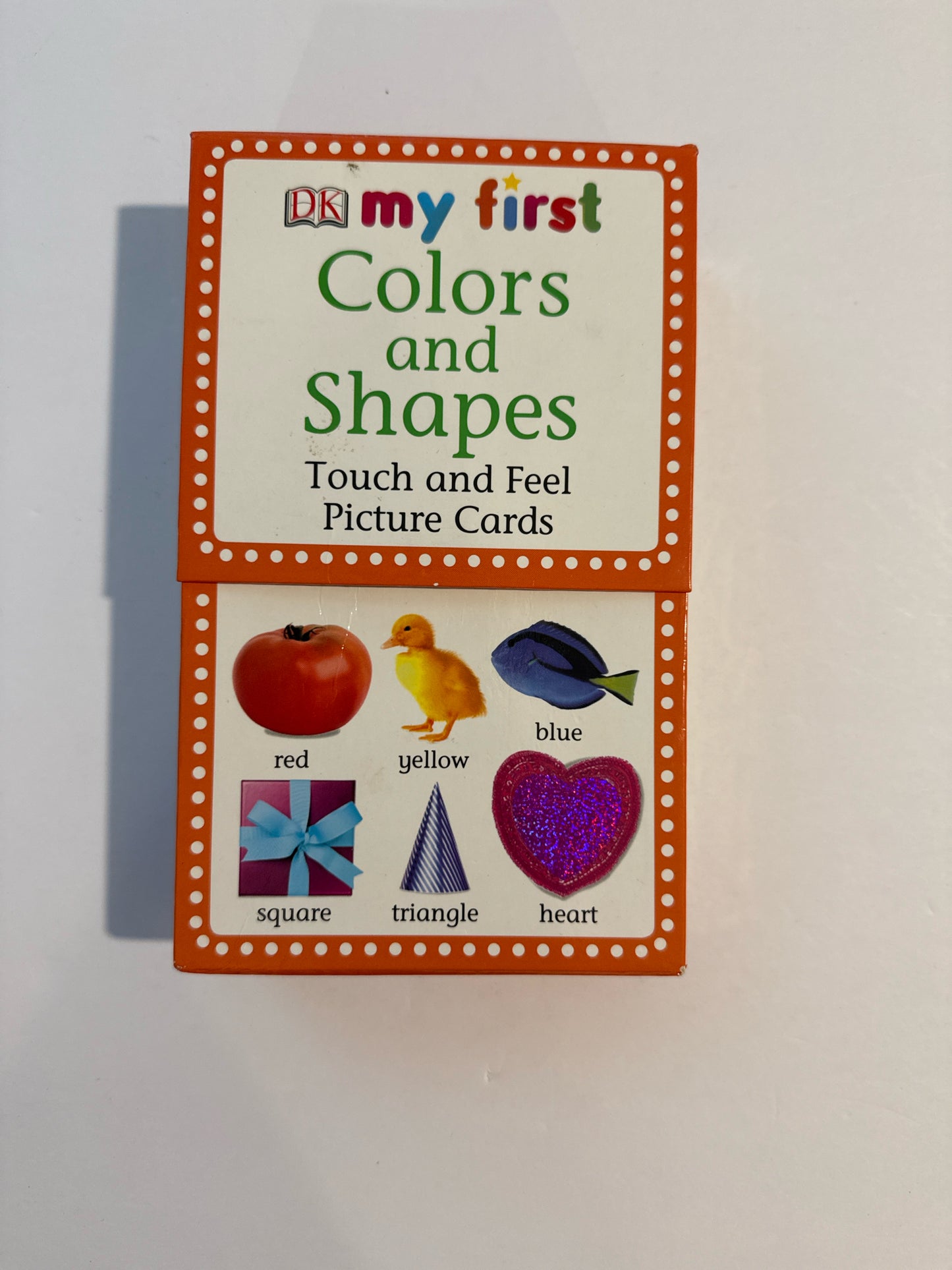 DK Publishing Colors and Shapes Cards Pre-Owned Preschool Early Learning Books