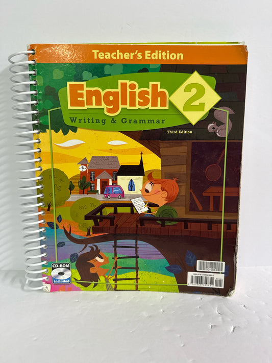 English 2 BJU Press Teacher Edition  Pre-Owned 2nd Grade Language Textbooks