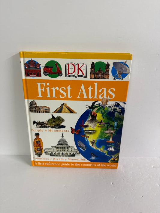 First Atlas DK Publishing Pre-Owned Elementary Geography Textbooks
